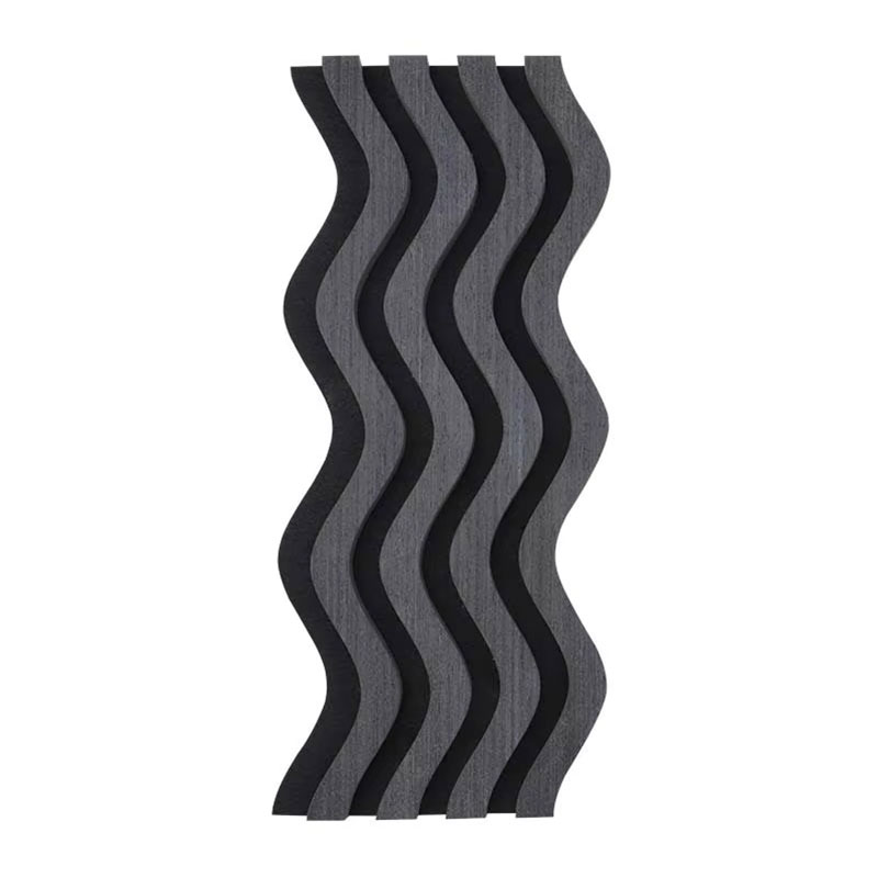 3D vlnité akustické nástenné panely