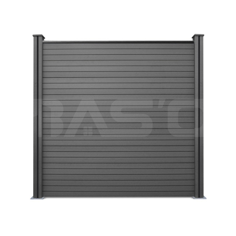 Súprava plotových stĺpikov a panelov WPC